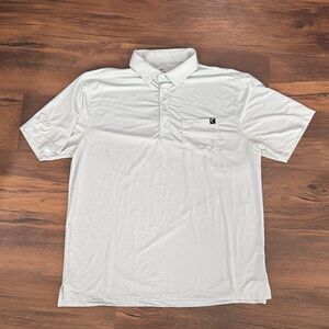 Men’s Zyia Light Blue Active Polo Size Large